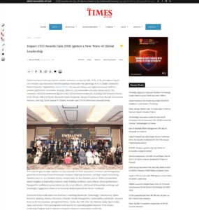Read more about the article Impact CEO Awards Gala 2026 Ignites a New Wave of Global Leadership